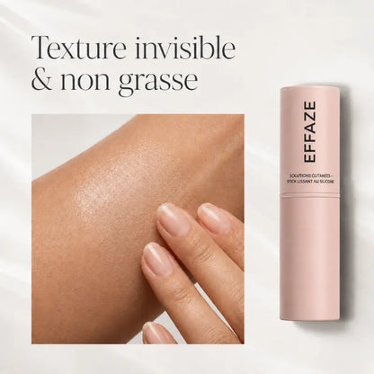Stick EFFAZE texture invisible non grasse silicone médical soin cicatrices acné vergetures césarienne peau lisse